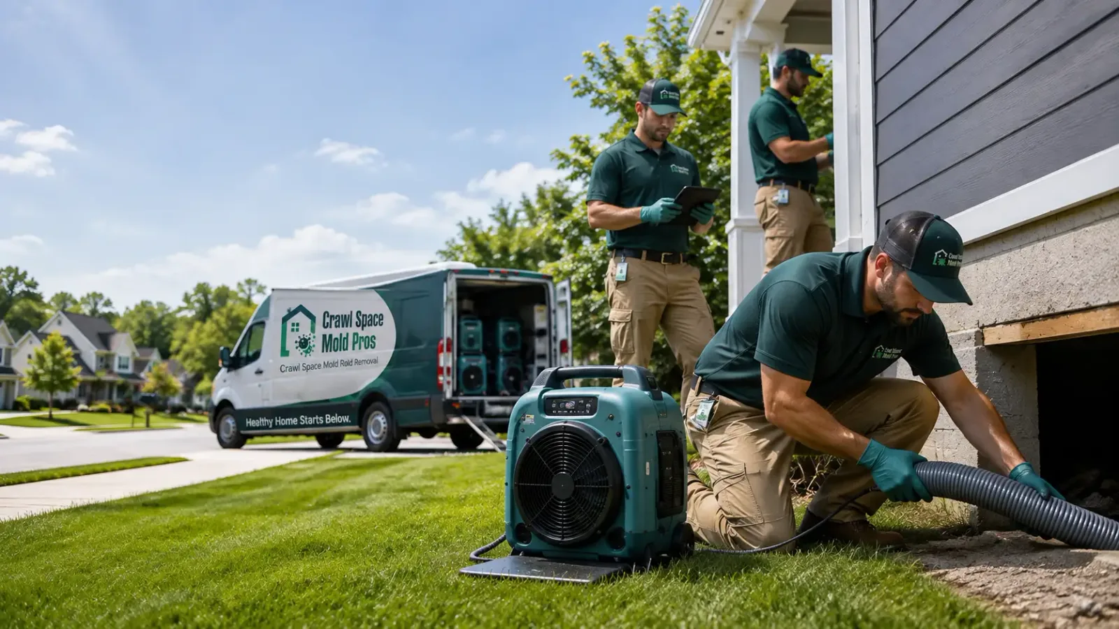 Crawl Space Mold Removal in Blue Bell, PA